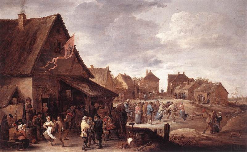 TENIERS, David the Younger Village Feast dtg china oil painting image